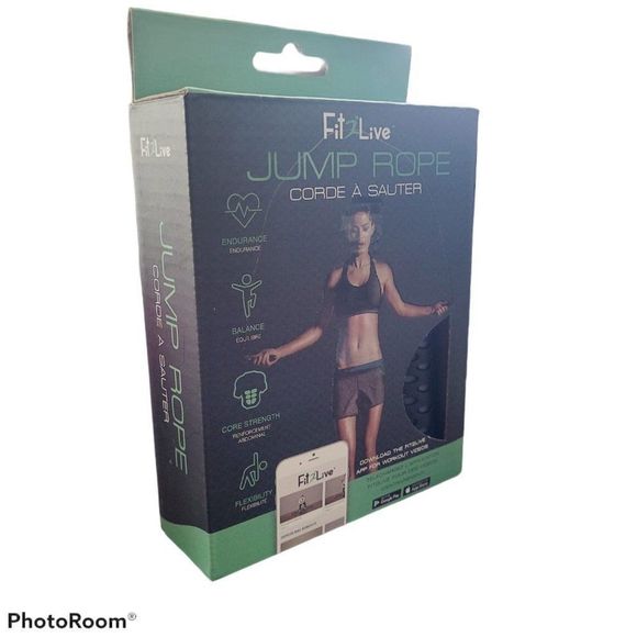 Fit2Live Adjustable 9 Foot Gym Workout Jump Rope - Picture 5 of 6